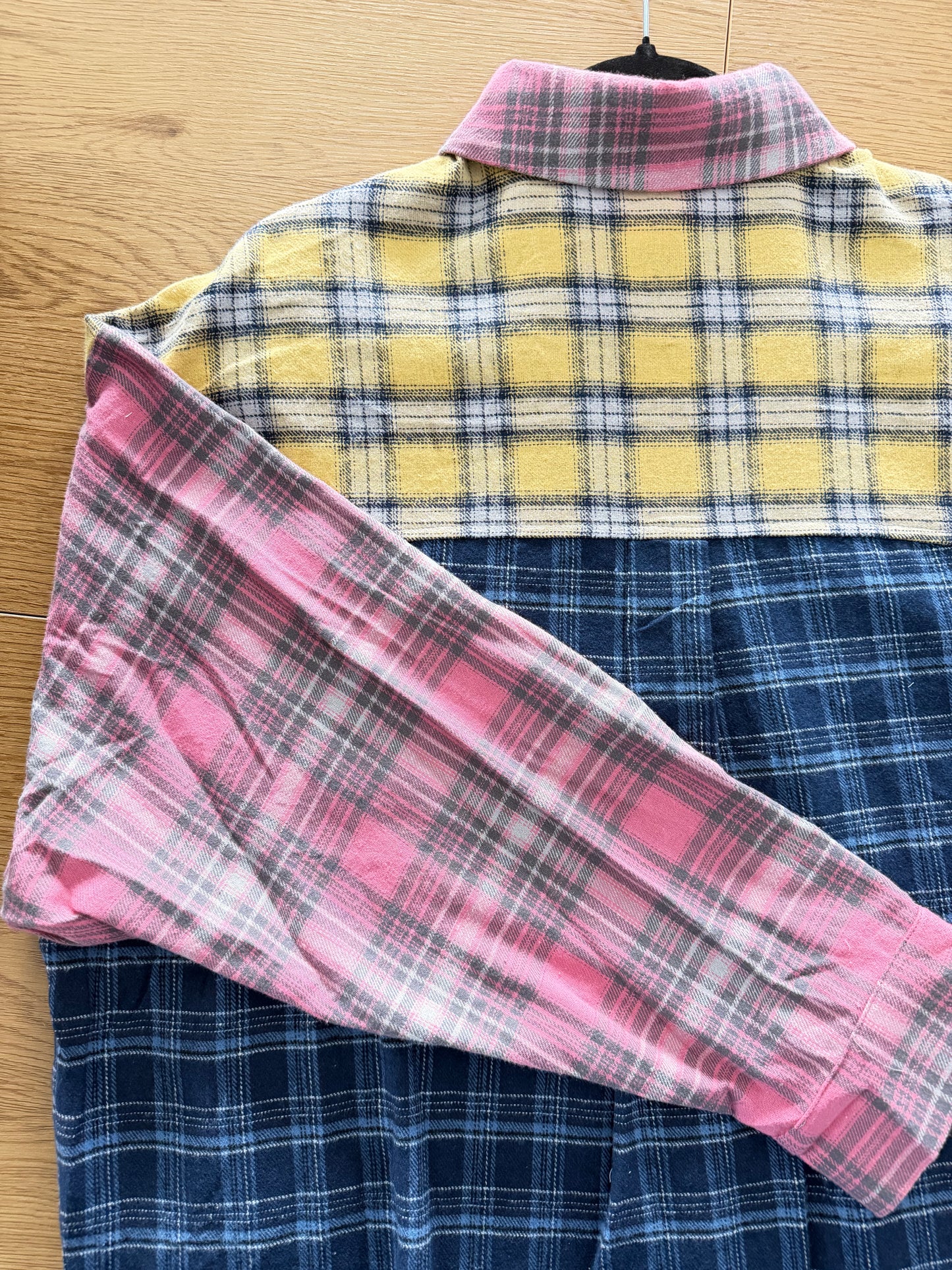 Multi Color Plaid Flannel Shirt