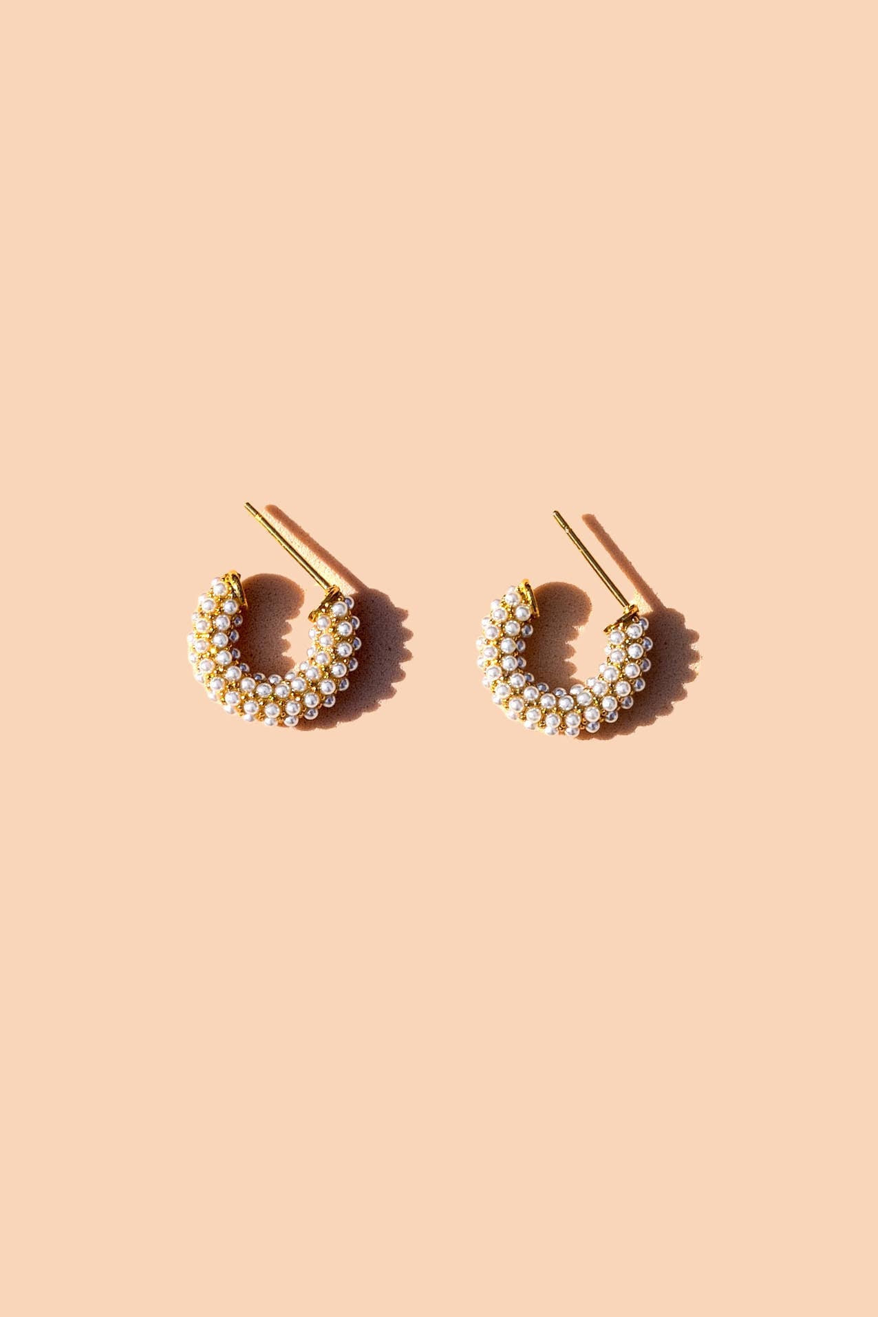 Pearl Hoops