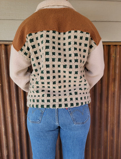 CHECKER MIXED COLOR SHERPA