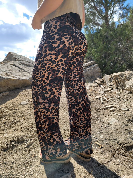 LEOPARD PANTS