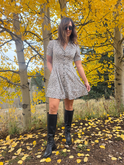 DARLING BUTTON DOWN DRESS