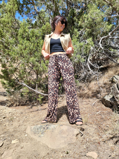 LEOPARD PANTS