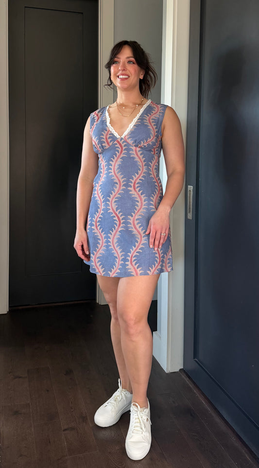TROPICAL VIBE MINI DRESS