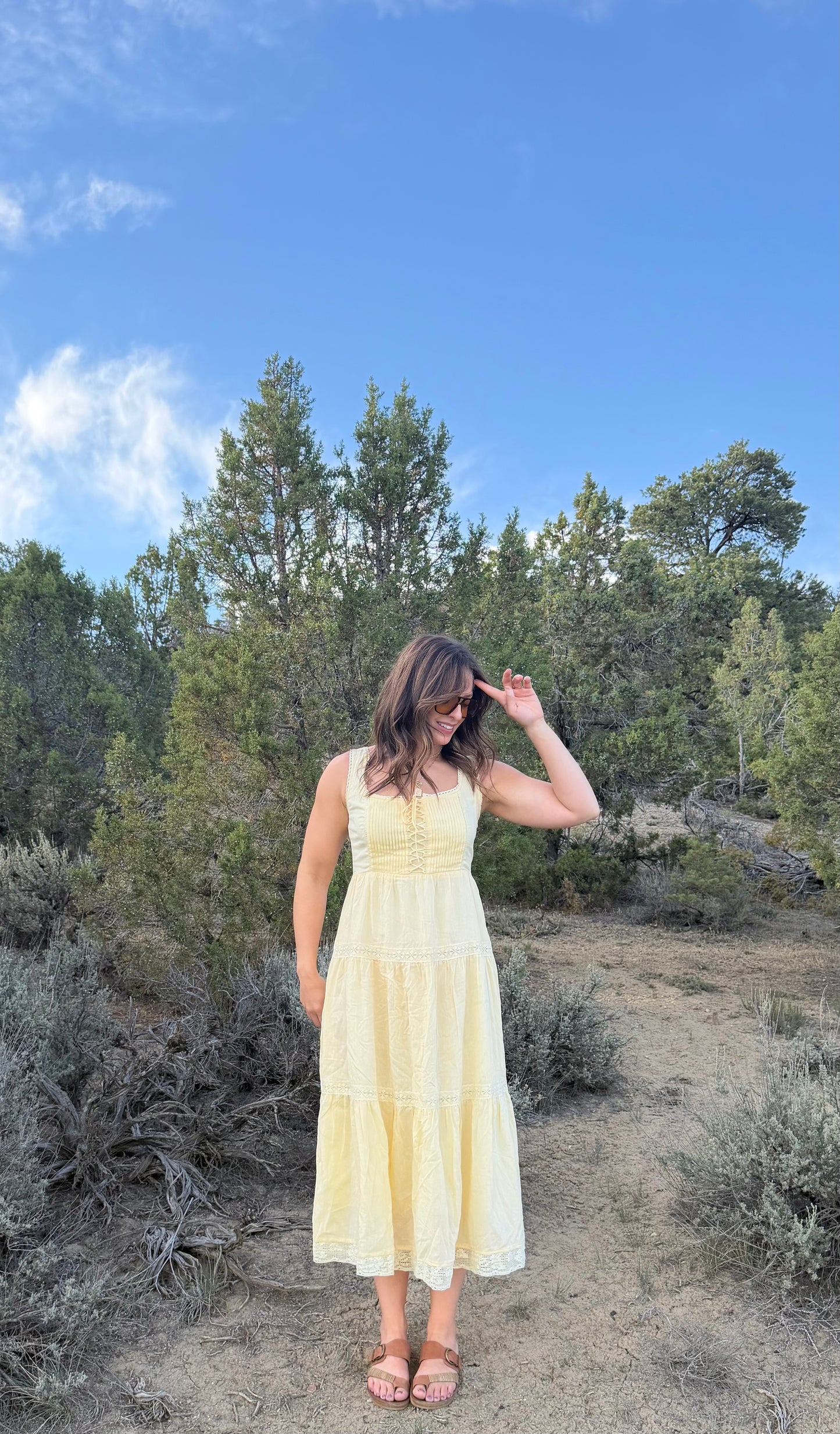 SUMMER YELLOW MAXI DRESS
