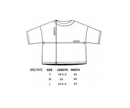 Sunrise Graphic Crop Tee